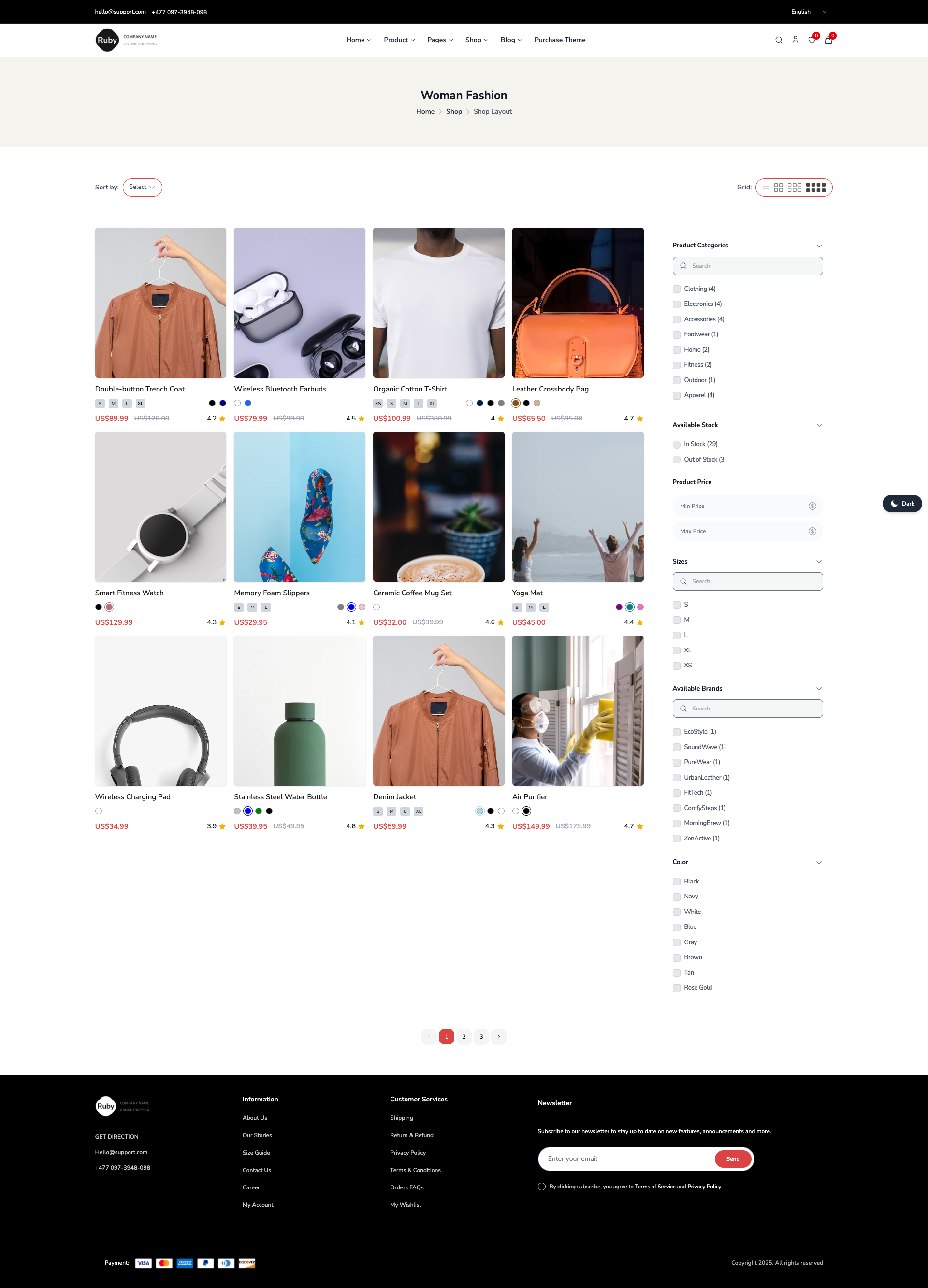 Shop - Right Sidebar