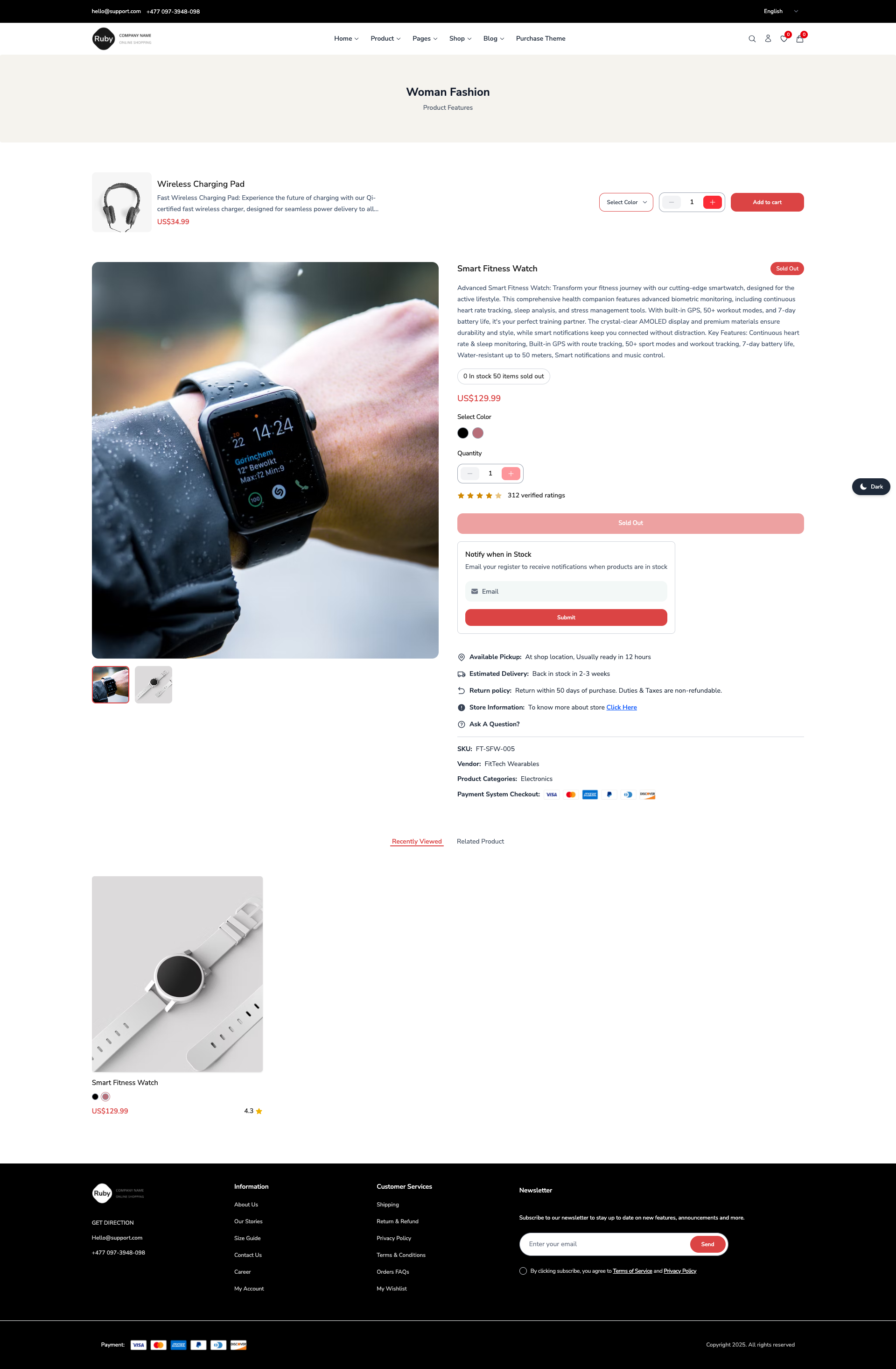 Product - Out of Stock