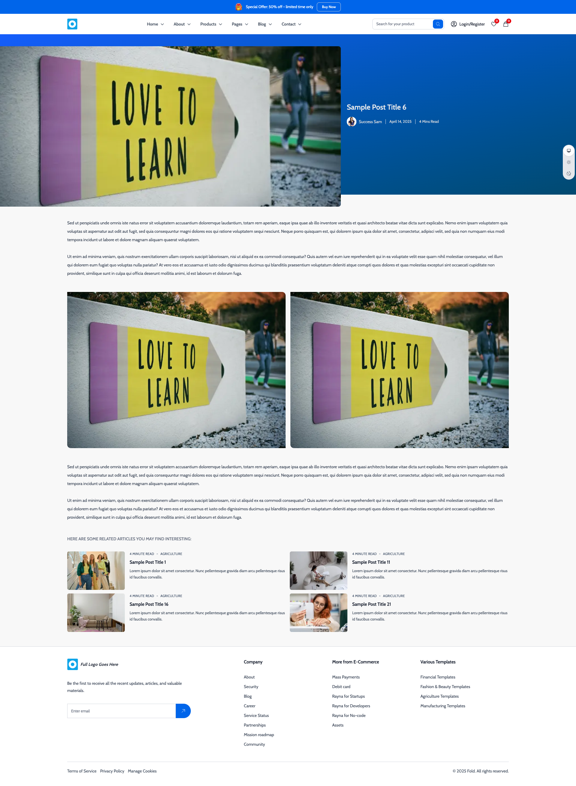 Blog Details - Style 2